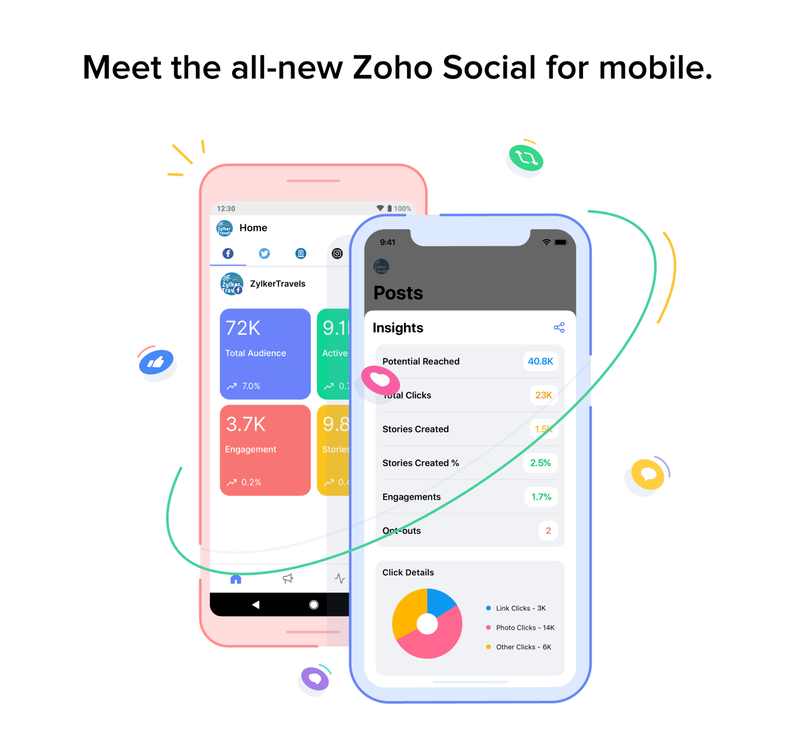 Zoho Social Mobil Uygulaması Yenilendi!